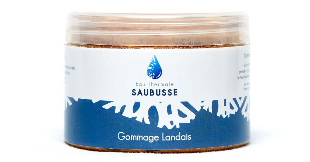 Gommage Landais à l'eau thermale Saubusse